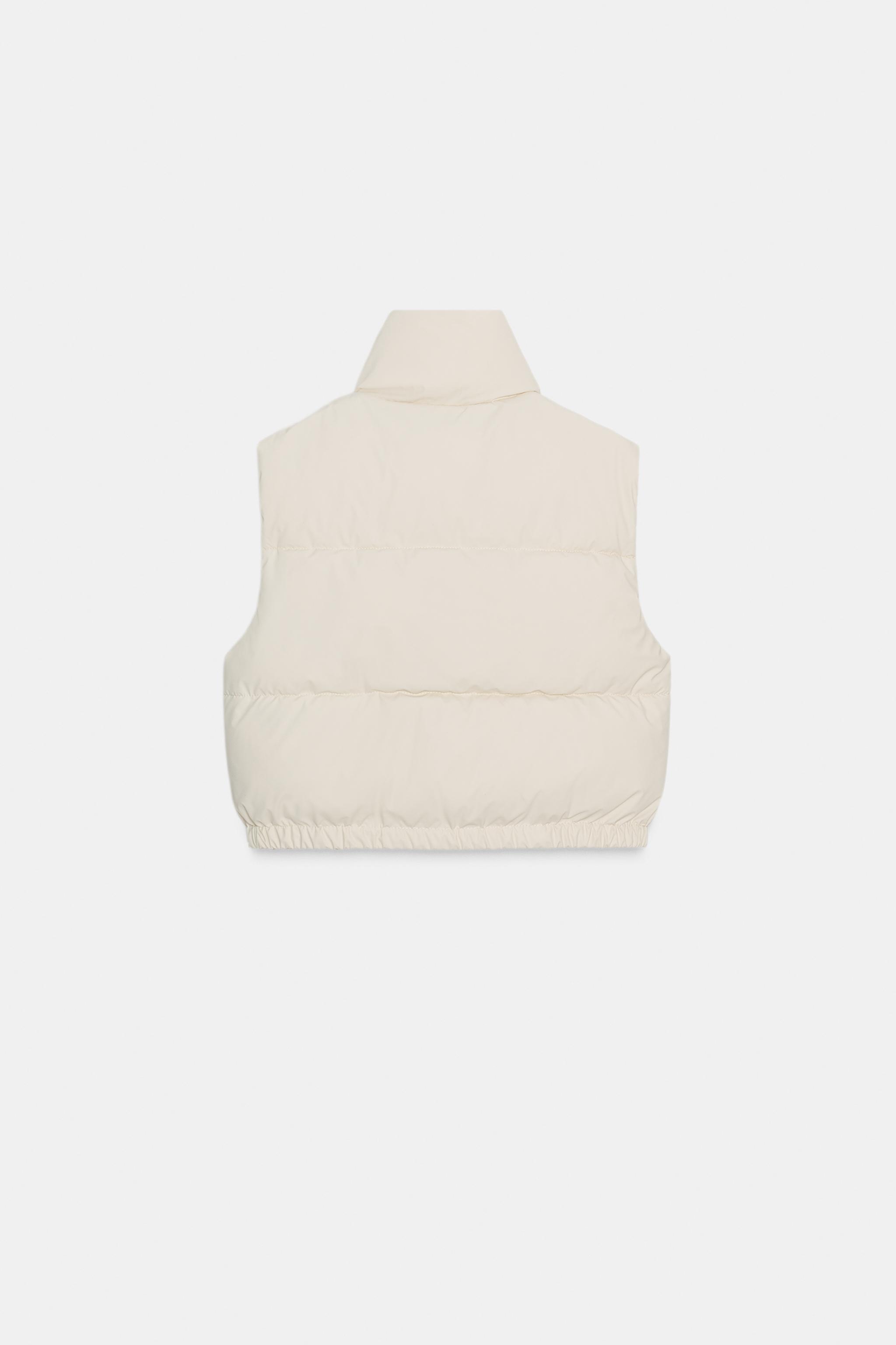 COATED PUFFER VEST